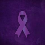 Domestic Violence Awareness purple ribbon