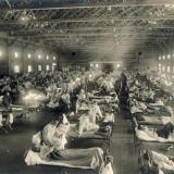 A hospital during the flu pandemic of 1918