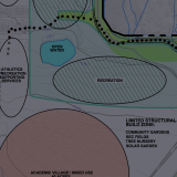 A detail from the CU Boulder South concept plan