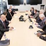 Colorado State House Science Committee visits the CU Boulder aerospace sciences building