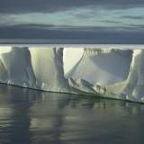 An Antarctic ice shelf