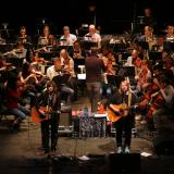 Indigo Girls performance with CU Symphony Orchestra in March 2015