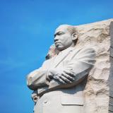 Martin Luther King monument in Washington, D.C.
