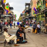 jazz musicians in New Orleans 