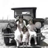 The grandmother and two great-aunts of Linda Arroyo-Holmstrom in 1929