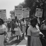Civil rights march on Washington, D.C. (Photo from the Library of Congress)