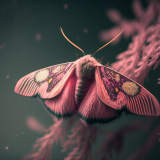 pink moth