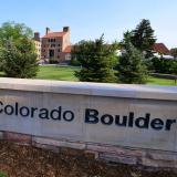 A University of Colorado Boulder sign near the University Memorial Center