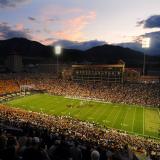 A night game hosted at Folsom Field