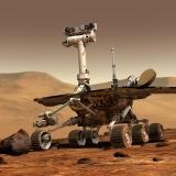 A robot on Mars