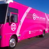 The Pink Life Saver mobile mammography bus