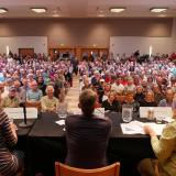 keynote panel at the 2019 Conference on World Affairs