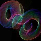 computer generated graphic of string theory
