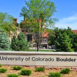 University of Colorado Boulder sign