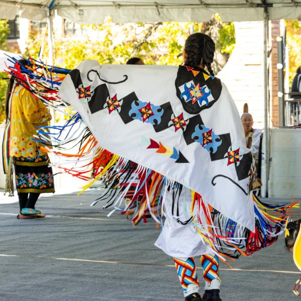 a powwow on campus