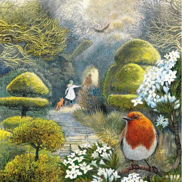 Illustration from The Secret Garden
