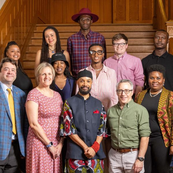 CAAAS fellows at Macky Auditorium