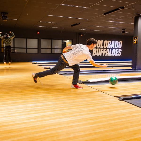 person bowling in The Connection