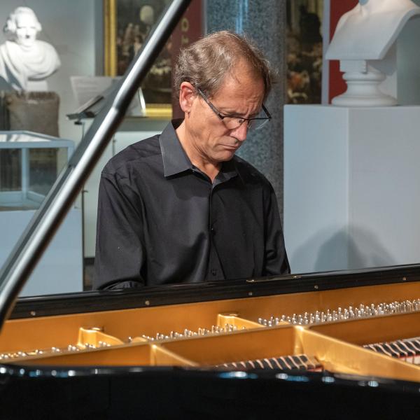 David Korevaar at piano