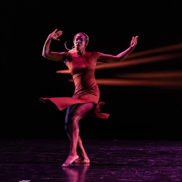 dancer on stage