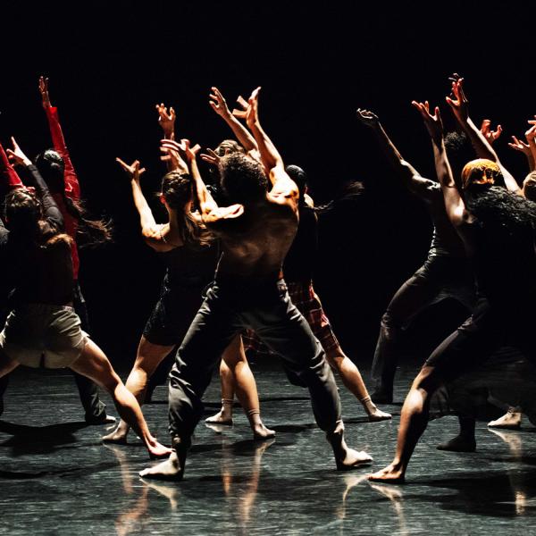 Martha Graham Dance Company on stage
