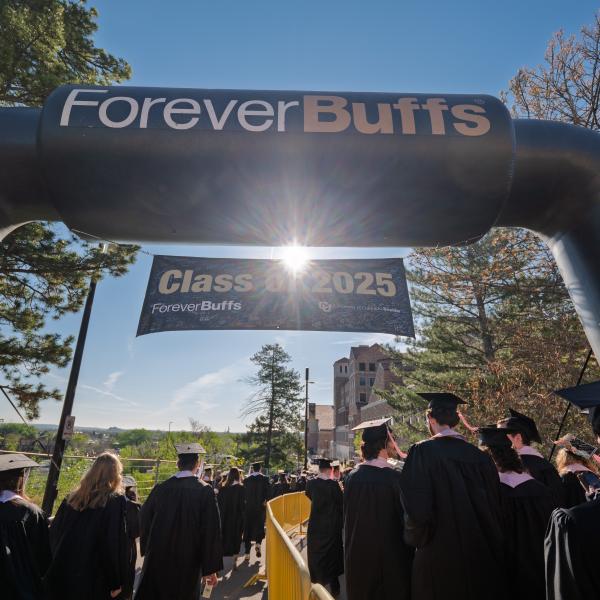 Procession onto Folsom Field