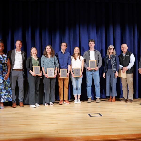 graduate student group awarded at the annual Sustainability Awards