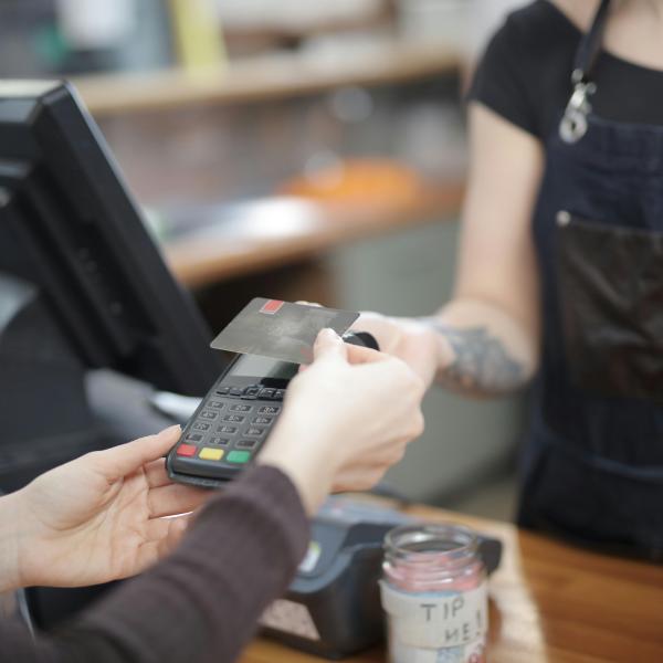 A payment transaction.