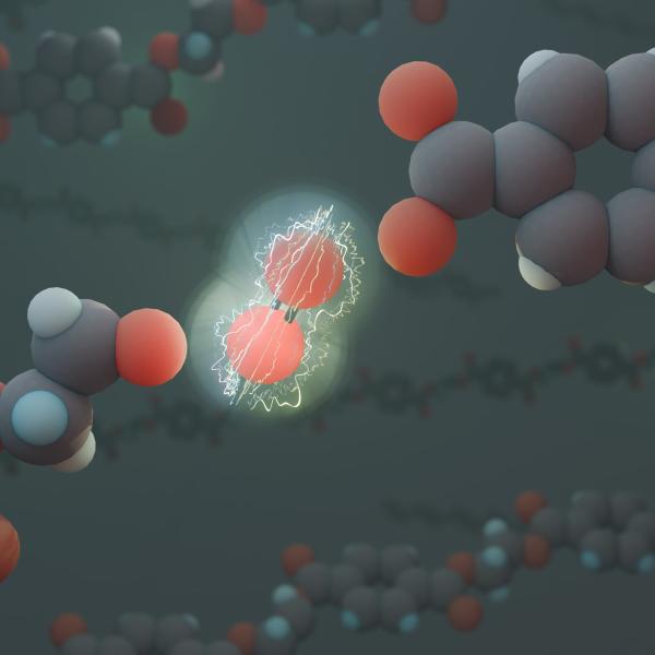 illustration of molecules