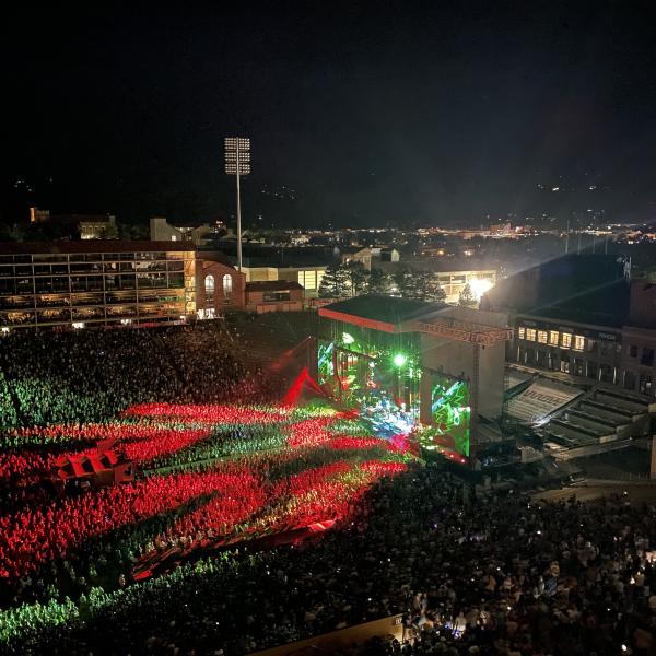 Dead and Company concert at Folsom Field