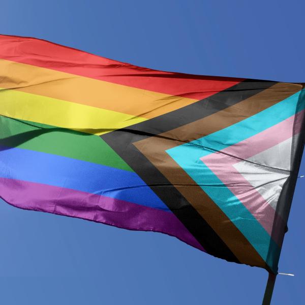 LGBTQ+ pride flag