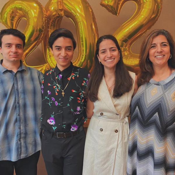 Gio Ruffolo and family