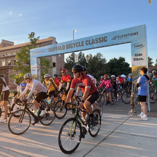 cyclists in the Buffalo Bicycle Classic