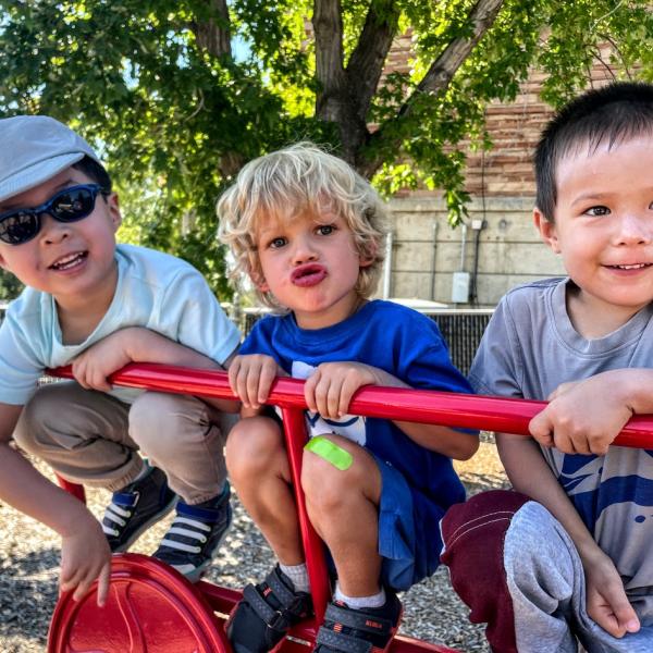 kids playing at the Child Learning Center