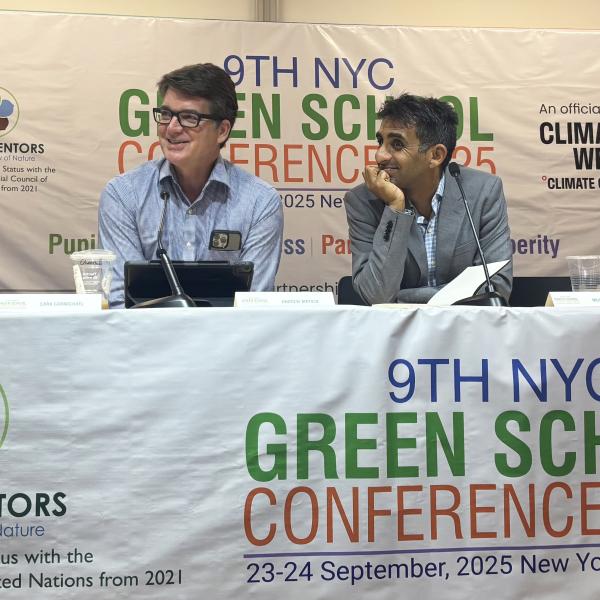 Panelists at the 9th NYC Green School Conference