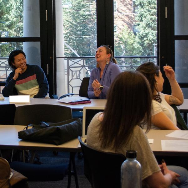 students in the Critical Dialogic Pedagogy program