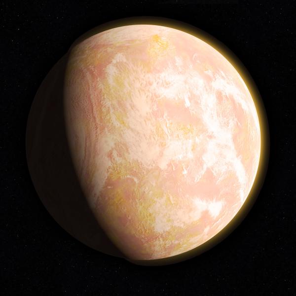 An artist’s interpretation of young Earth