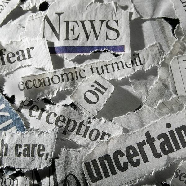 newspaper headline clippings