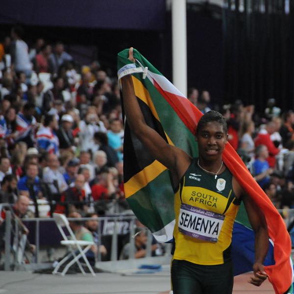 Caster Semenya at the 2012 London Olympics