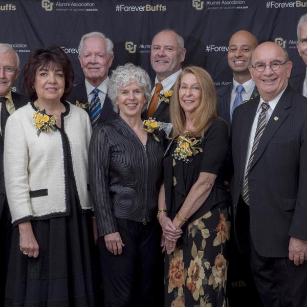 The 2017 alumni award recipients.