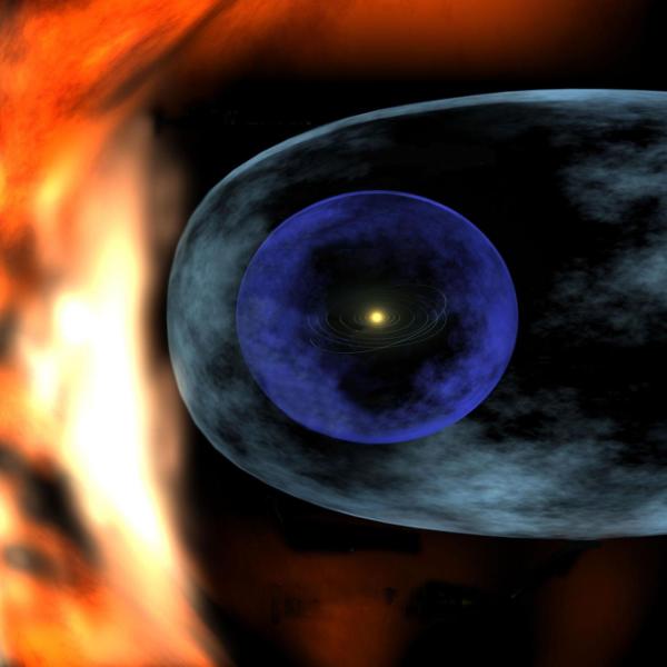 Heliosphere illustration