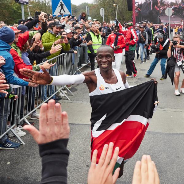Eliud Kipchoge in Vienna