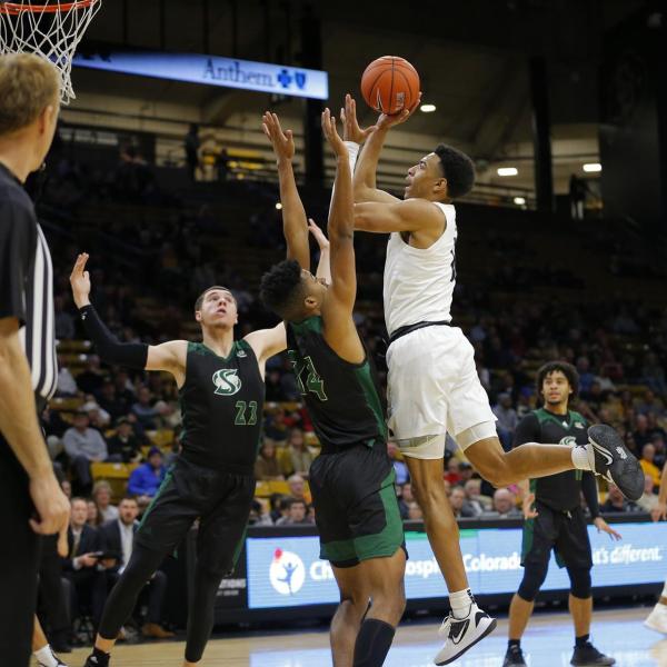 Colorado men's basketball versus Sacramento State