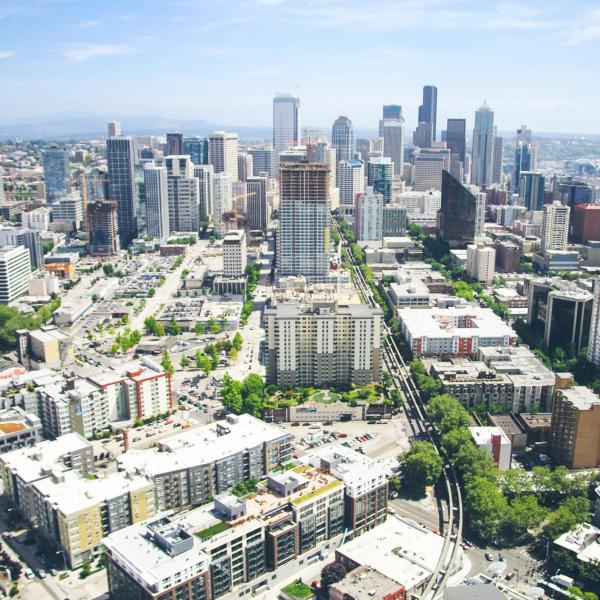 Stock image of a city (via Abigail Keenan/Unsplash)