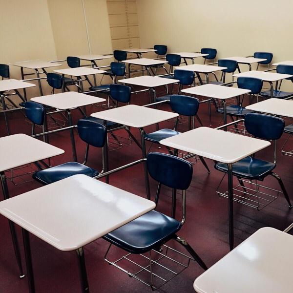 Stock photo of classroom.