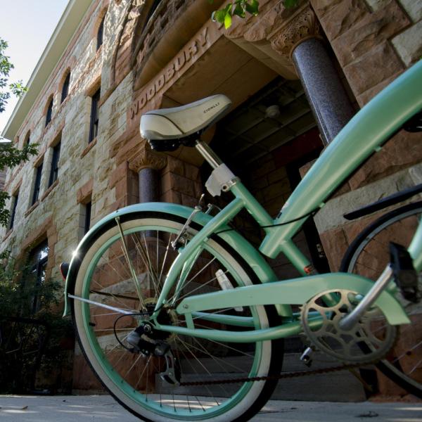 Bike on campus