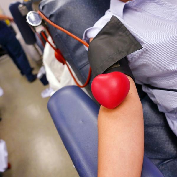 Stock photo from a CU Boulder blood drive