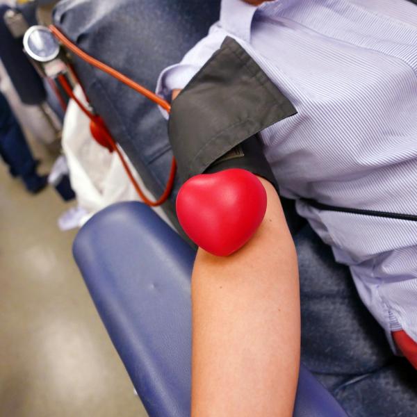 Image from a CU blood drive