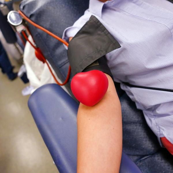 Stock photo of a CU Boulder blood drive