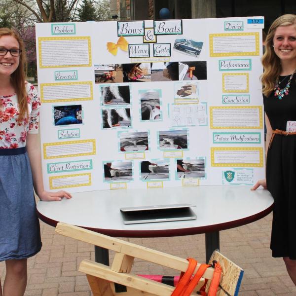 Bows and Boats project at the Design Expo